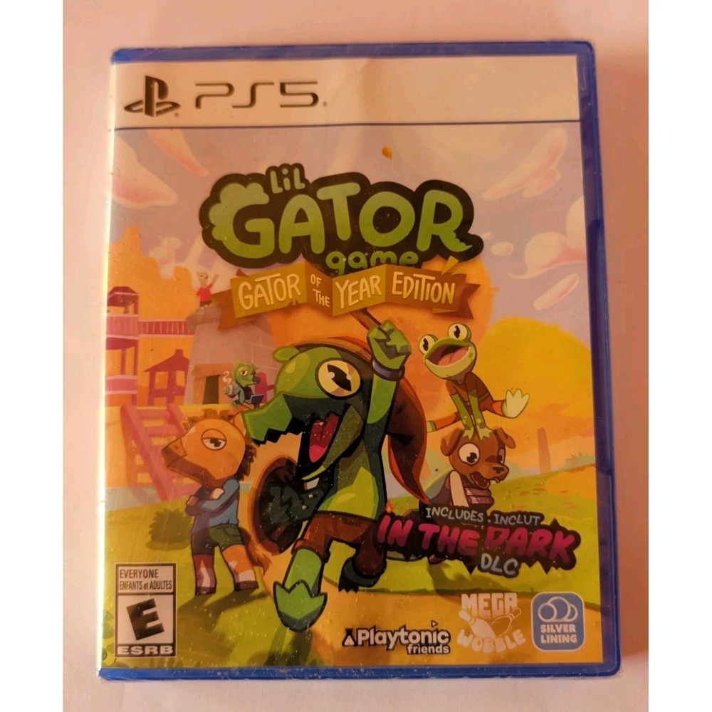 New Lil Gator Game Gator of the Year Edition PS5 Silver Lining 850070166416